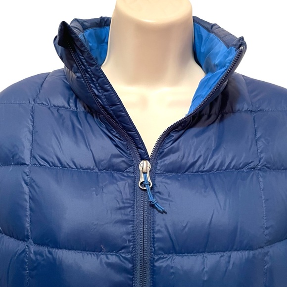 REI Co-Op Women’s Women's Puffer 650 Fill Down Jacket size Small Blue Warm! - Picture 2 of 11